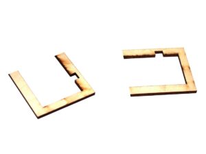 Servohalterung 54x45mm für KST125 und Andere Servos - 2er-Set