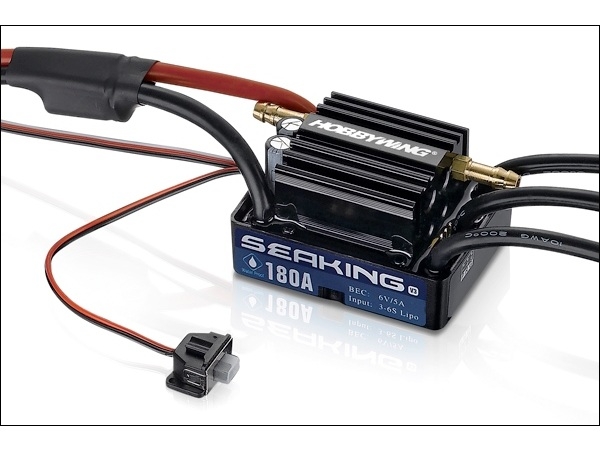 Hobbywing Seaking Regler V3 - 180A - 3-6S - BEC für Boote