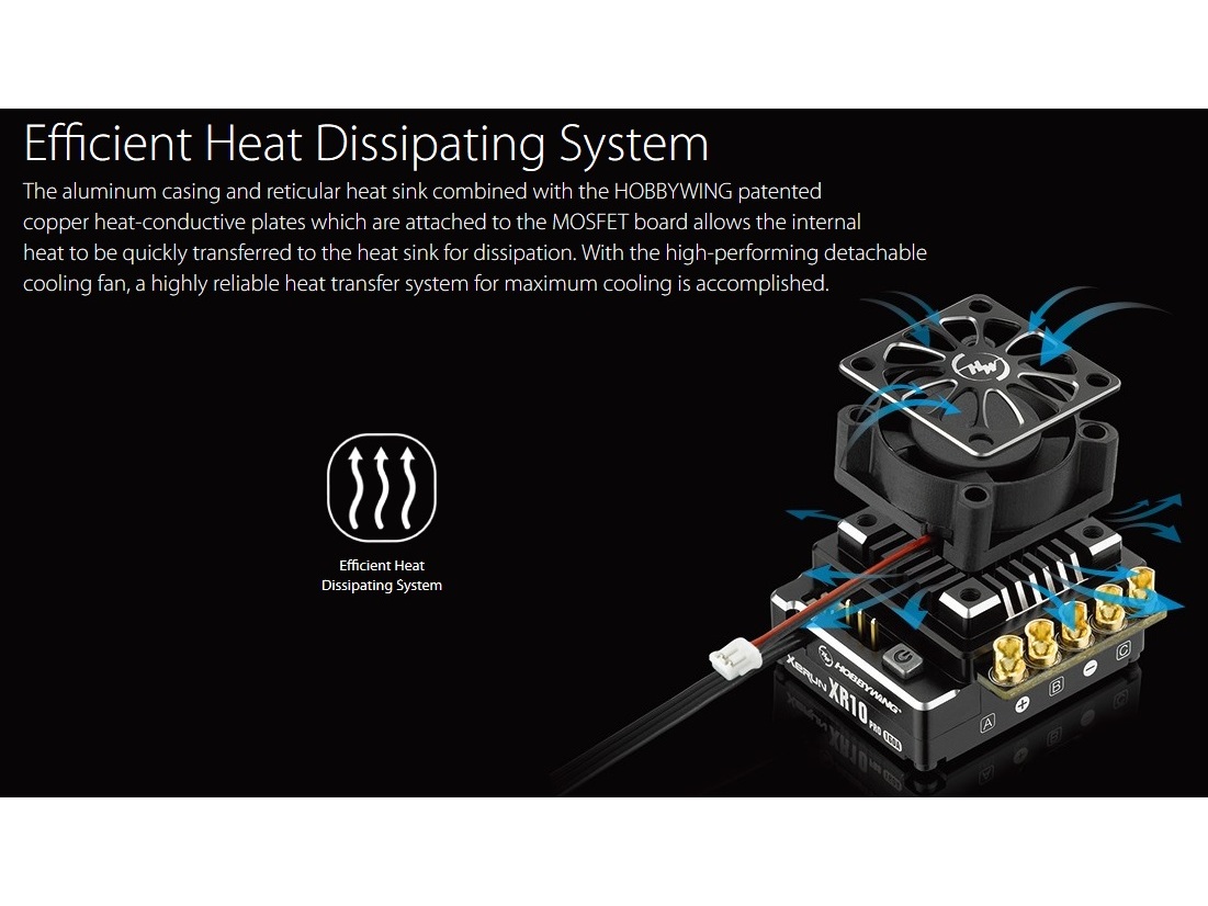 Hobbywing XERUN XR10 PRO 160A - der Wettbewerbsregler – Bild 5