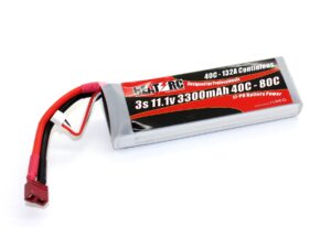 HEAT-RC, LiPo Akku 3S / 11.1V, 3300mAh 40C-80C - T-Plug