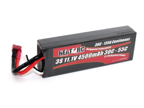 HEAT-RC, LiPo Akku CAR 3S / 11.1V, 4500mAh - 30C / 55C – Bild 3