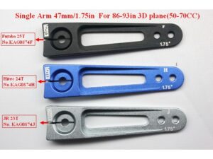 KUZA ALU-Servoarm 23T, 47mm für JR Servos