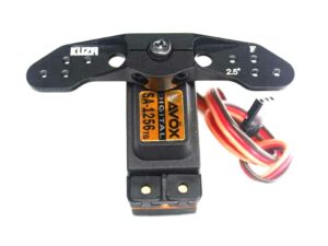 KUZA ALU-Servoarm doppelt 25T, 64mm für Futaba Servos