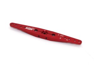KUZA ALU-Servoarm doppelt 25T, 100mm für Futaba Servos