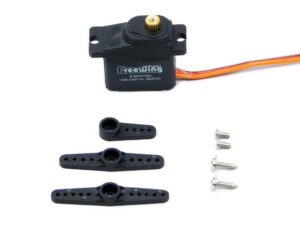 Servo 9 Gramm mit Metallgetriebe, digital, 900mm Kabel - Freewing - MD31093-900
