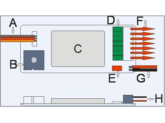 RC-Multifunktions Controller, 7-Kanal Schalter / Zündelektronik – Bild 3