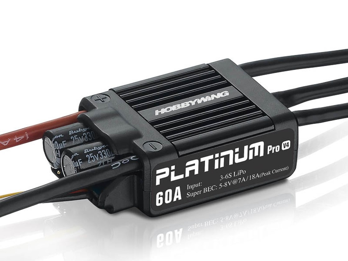 Hobbywing Regler Platinum Pro 60A - V4 - 3-6S - mit BEC