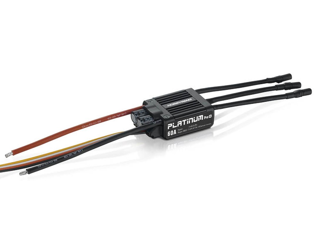 Hobbywing Regler Platinum Pro 60A - V4 - 3-6S - mit BEC – Bild 2