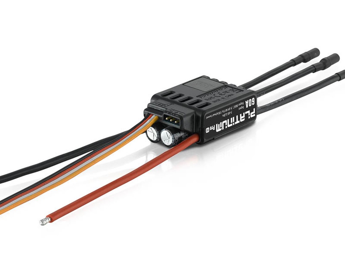 Hobbywing Regler Platinum Pro 60A - V4 - 3-6S - mit BEC – Bild 3