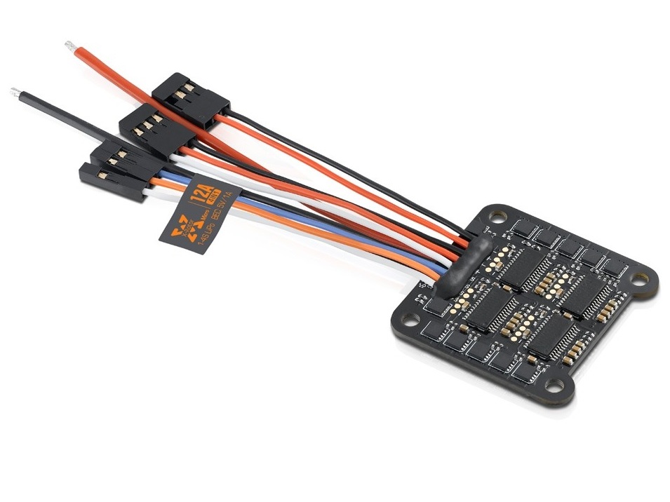 Hobbywing XROTOR 12A Micro 1-4S, 4in1 ESC/Regler
