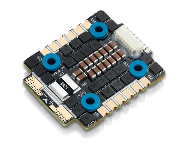 Hobbywing XROTOR 40A Micro 6S 4in1 BLHelis 32-DS1200 – Bild 3