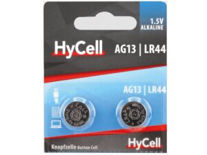 Alkaline Knopfzelle, LR44, 2er-Pack - Alkaline-Batterie
