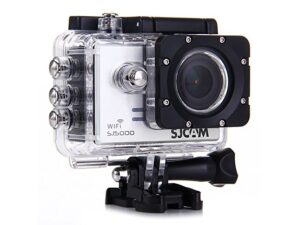 Actioncam / Dashcam SJ5000 Plus WiFi, Full HD-Kamera mit 16MP, gelb, SJCAM