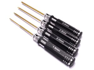 Schraubenzieher - Set, Inbus lang 1.5, 2.0, 2.5, 3.0mm