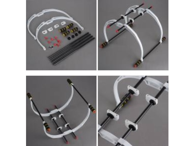 Landegestell FPV Standard 210x310mm zu Quadro - Multicopter