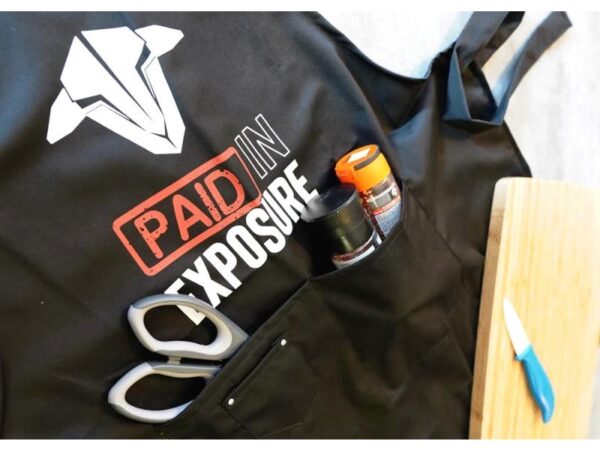 Team Black Sheep - TBS Apron - Koch-Schürze / Löt-Schutz – Bild 3