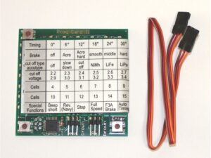 Programmierkarte II zu Flier Brushless Regler