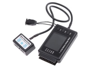 BVM-8S, Akku/LiPoCellmeter, Spannungsmessgerät 1-8 Zellen mit Alarm-Modul