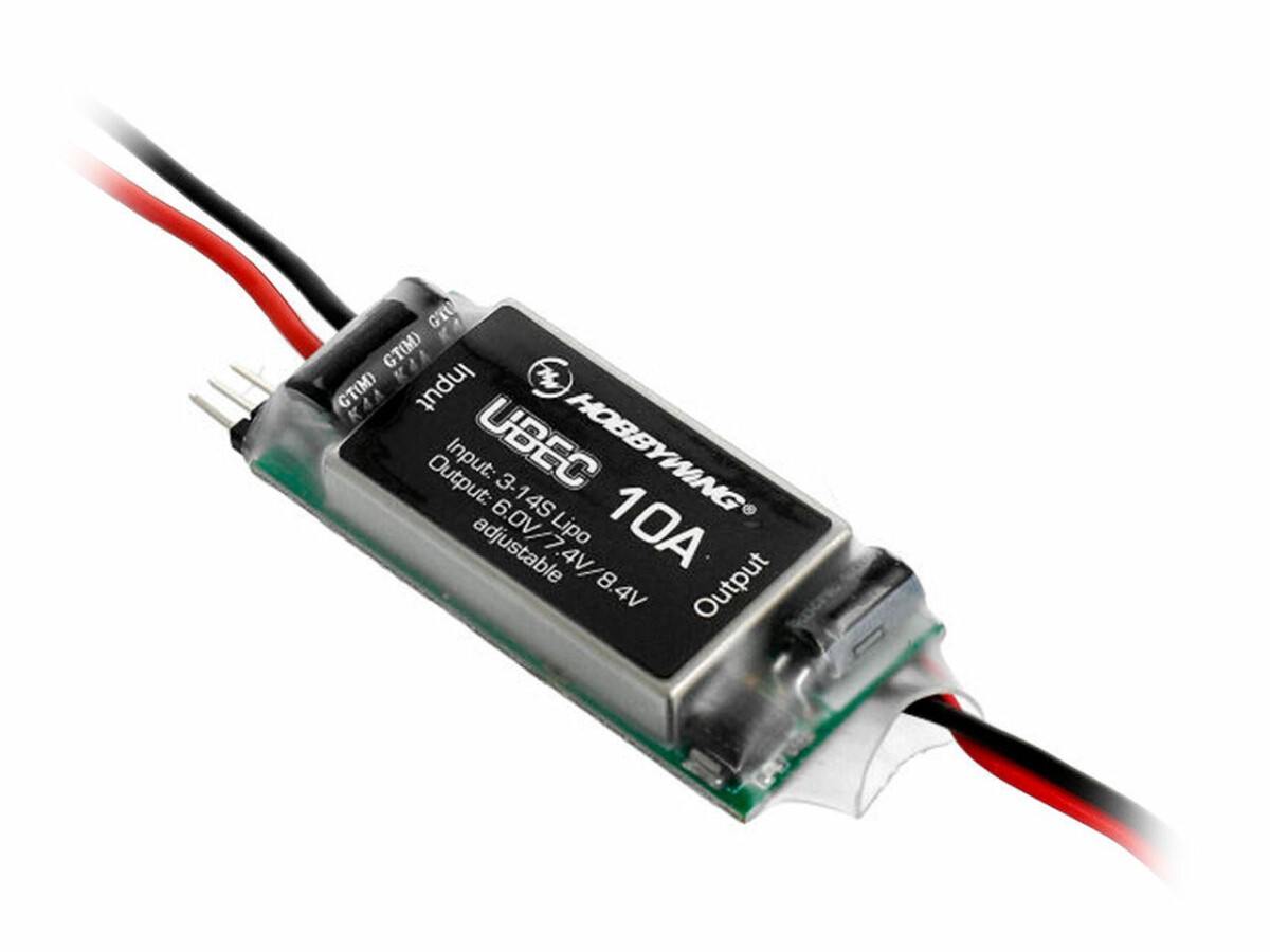 Hobbywing UBEC 10A HV - für 3S bis 14S LiPo Akkus