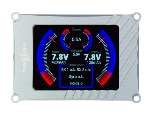 PowerBox Competition SR2 4450 inkl. TFT-Display und Sensorschalter – Bild 3