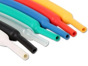 Schrumpfschlauch 3:1 mit Kleber 3.5x3mm in rot - 1 Meter