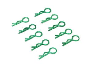 Karosserieclips / Splinte klein, 1.2x15mm - grün, 10 Stk