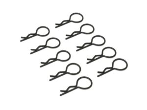 Karosserieclips / Splinte medium, 1.2x15mm - schwarz, 10 Stk