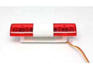 Polizeilicht Warnlicht ROT/ROT  für RC Cars 1/10