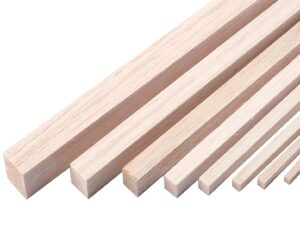 Balsaholz-Stab / Balsaleiste - Balsaholzleiste 3x6x1000mm - 5er-Set