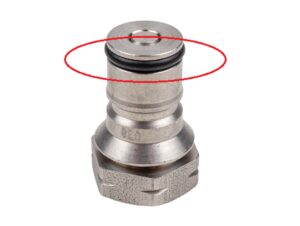 O-Ring / Gummi-Dichtung 16x11x2.5mm für Ball-Lock Anschlüsse NC-Kegs - 4er-Set