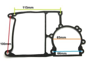 Dichtungssatz zu Steinfräse 1E50F