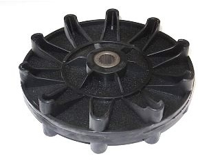 Kettenrad hinten, mit Innenverzahnung zu Schneefräse