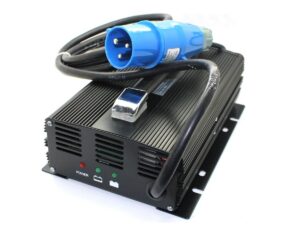 Batterieladegerät 20A 12V Ladestecker Rund 3-Polig