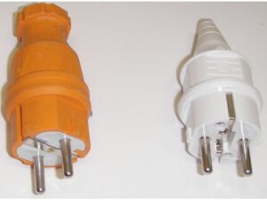 Schuko-Stecker 2 Polig