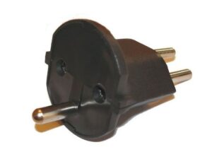 Netzstecker-Adapter für DE-CH (Schuko auf CH-Stecker) 3 Polig