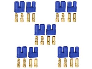 Steckersystem / Hochstrom Stecker/Buchsen 3.5mm EC3 - Set a 5 Paar