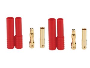 Hochstrom Stecksystem, Bananenstecker 4mm 1 Paar, Version B