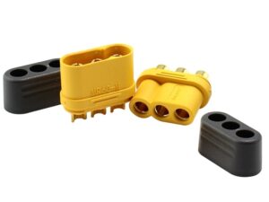 Amass MR60 Hochstrom Stecksystem mit Kabelschutz - 2 Paar