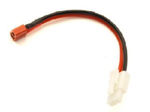 Adapterkabel Tamiya-Stecker auf T-Plug-Buchse W 15cm lang