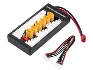 Parallel Lade / Charging Board - XT60 - für bis zu 6 LiPos / 2-6S