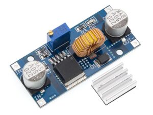 DC-DC 5A Spannungswandler / BEC Reduzierer von 4 - 38V auf 2.5 - 26V
