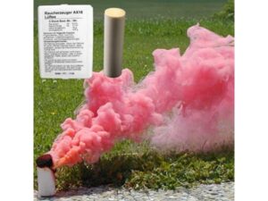 AX-18 - Rauchpatrone / Smoke - rot - 5er-Set - für Elektroanzünder oder Zündschnur
