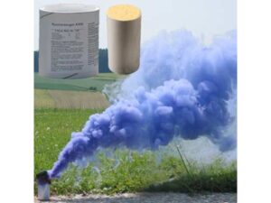 AX-60 - Rauchpatrone / Smoke - blau - 5er-Set - für Elektroanzünder oder Zündschnur