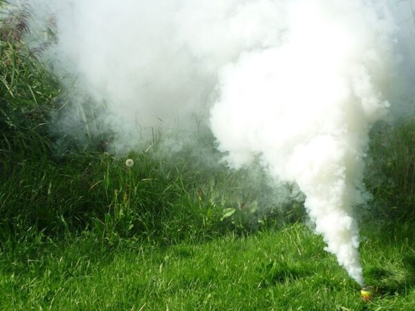 Mr. Smoke 3 - Rauchpatrone in weiss mit Elektrozünder