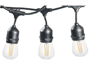 LED Beleuchtung, Lichterkette 5.2 Meter - RETRO - für Faltzelte, Fest-/Partyzelte