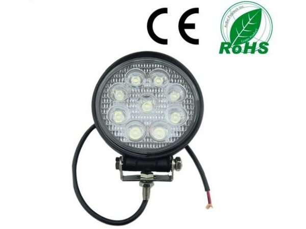 LED Arbeitsscheinwerfer Flutlicht 27W 12-32V