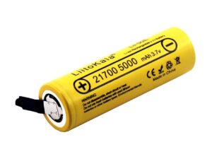 LiitoKala Li-Ion / LiIon Akku 3.7V 5000mAh - 21700 - 1 Stück mit Lötfahne
