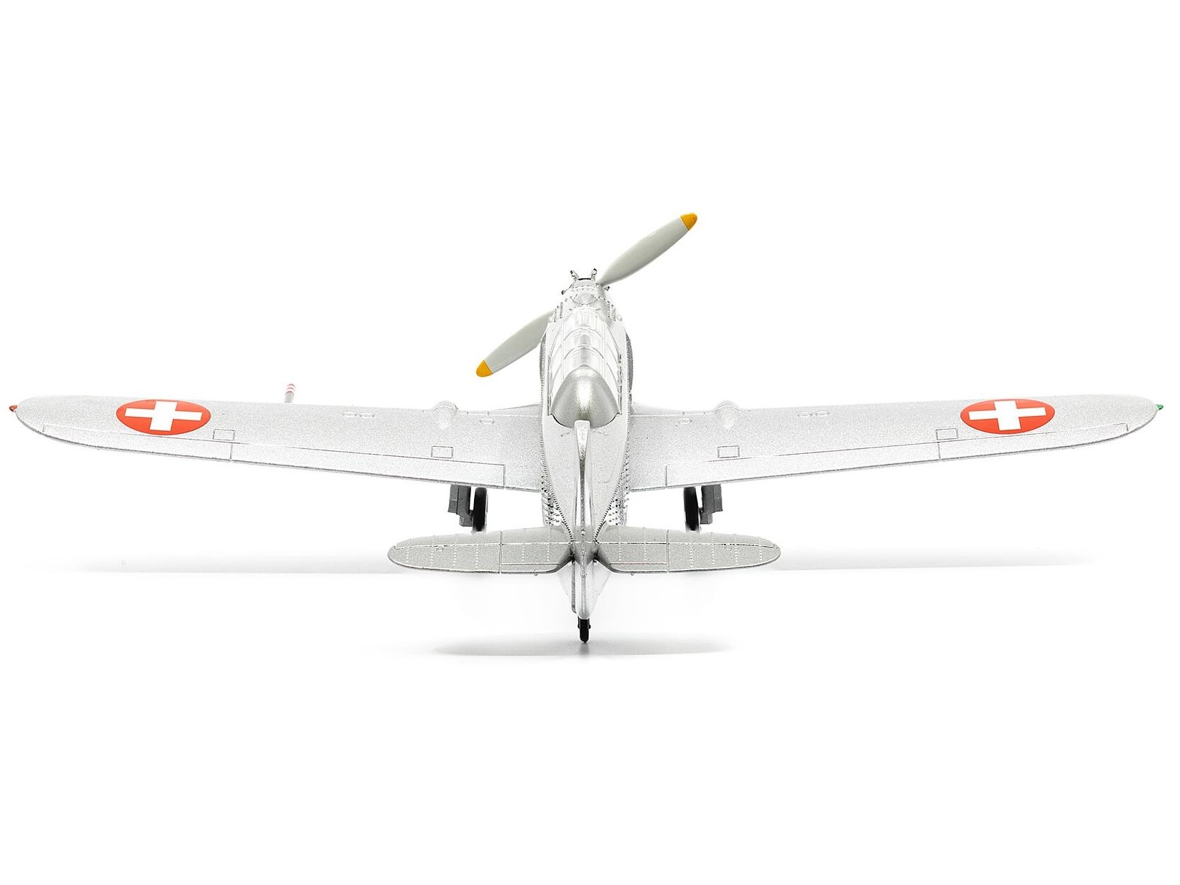 DieCast Flugzeug - ACE Pilatus P-2-05 A-124 Silber / Aluminium (1963) – Bild 3