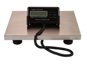 digitale Paketwaage - max. Belastung 300 kg, Auflösung 0.05/0.1kg