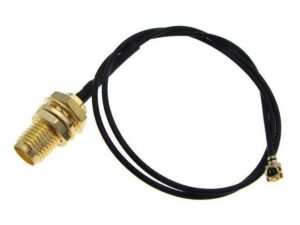 FPV Antennen-Verlängerungskabel RP-SMA Male - 1.13mm Pigtail, 17cm